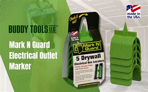 electrical box marker|mark n guard outlet marker.